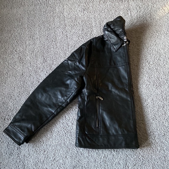 Mens made in Italy (ALTA MODA) leather jacket - Picture 2 of 13